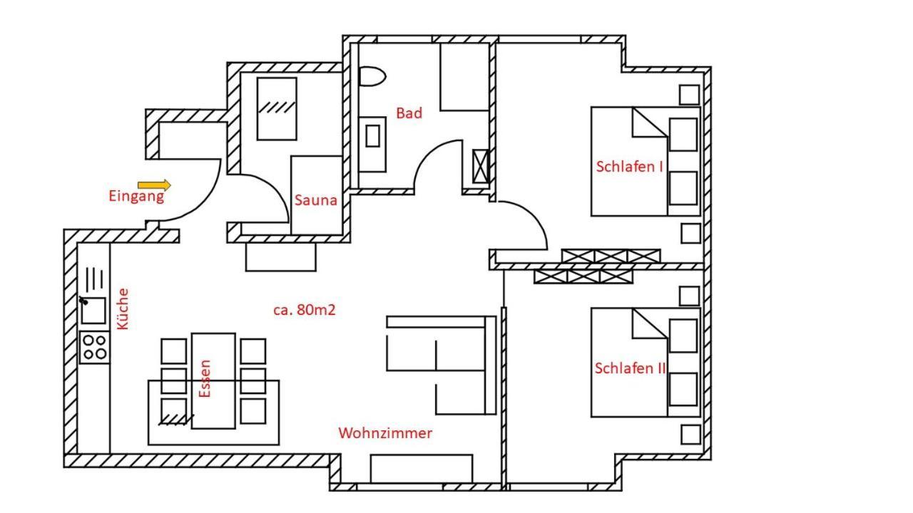 Heilsteinlodge Айнрур Стая снимка